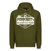 Army Green Pinochet Helicopter Tours Premium Hoodie - InspiraDesign