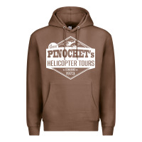 Chestnut Pinochet Helicopter Tours Premium Hoodie - InspiraDesign