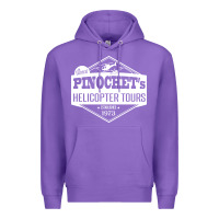 Purple Pinochet Helicopter Tours Premium Hoodie - InspiraDesign