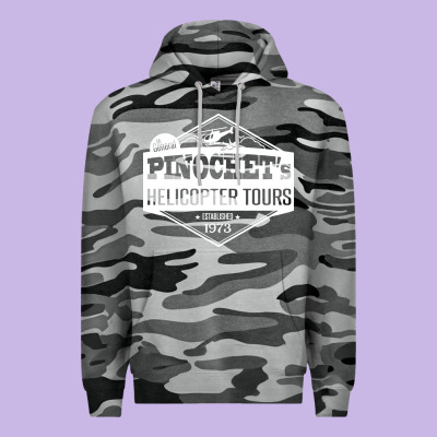 Pinochet Helicopter Tours Premium Hoodie Designed By Inspiradesign