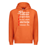Carrot Sepsis Awareness  Know Sepsis Signs  Sepsis Surviv Premium Hoodie - InspiraDesign