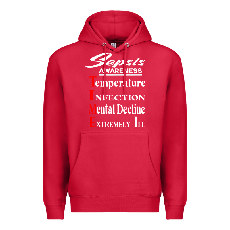 Sepsis Awareness  Know Sepsis Signs  Sepsis Surviv Premium Hoodie by InspiraDesign | Teevron