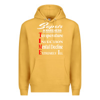Mustard Sepsis Awareness  Know Sepsis Signs  Sepsis Surviv Premium Hoodie - InspiraDesign