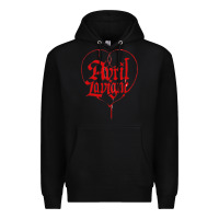 Black avril lavigne Premium Hoodie - InspiraDesign