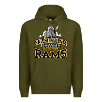 Army Green framingham state Premium Hoodie - InspiraDesign