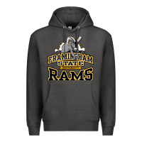 Charcoal Heather framingham state Premium Hoodie - InspiraDesign