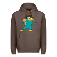 Coffee Perry The Platypus Premium Hoodie - InspiraDesign