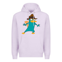 Lilac Perry The Platypus Premium Hoodie - InspiraDesign