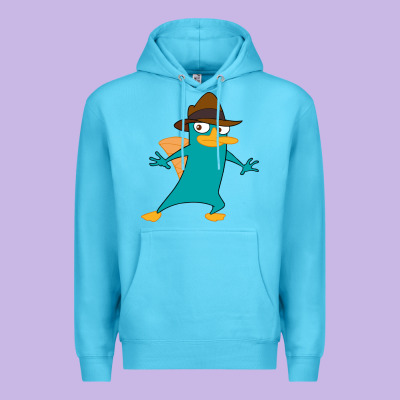 Perry The Platypus Premium Hoodie Designed By Inspiradesign