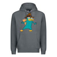 Rock Perry The Platypus Premium Hoodie - InspiraDesign
