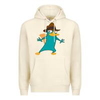 Sandshell Perry The Platypus Premium Hoodie - InspiraDesign