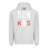 Dove Grey RUN k8s Premium Hoodie - InspiraDesign
