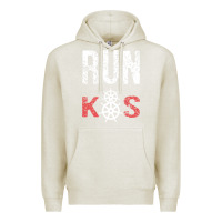 Oatmeal Heather RUN k8s Premium Hoodie - InspiraDesign