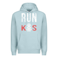 Blue Mist RUN k8s Premium Hoodie - InspiraDesign