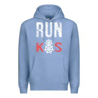 Colony Blue RUN k8s Premium Hoodie - InspiraDesign