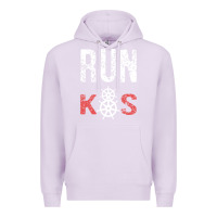 Lilac RUN k8s Premium Hoodie - InspiraDesign