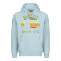 Blue Mist oh my my oh hell yes petty funny music fans gifts Premium Hoodie - InspiraDesign
