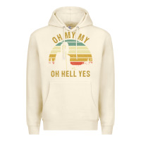 Sandshell oh my my oh hell yes petty funny music fans gifts Premium Hoodie - InspiraDesign