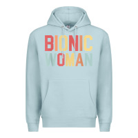 Blue Mist bionic woman injury accident broken hip leg arm surgery t shirt Premium Hoodie - InspiraDesign