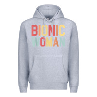 Heather Grey bionic woman injury accident broken hip leg arm surgery t shirt Premium Hoodie - InspiraDesign