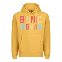 Mustard bionic woman injury accident broken hip leg arm surgery t shirt Premium Hoodie - InspiraDesign