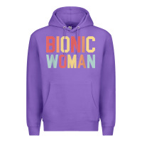 Purple bionic woman injury accident broken hip leg arm surgery t shirt Premium Hoodie - InspiraDesign