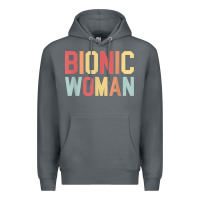 Rock bionic woman injury accident broken hip leg arm surgery t shirt Premium Hoodie - InspiraDesign