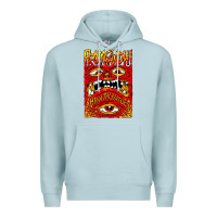 Blue Mist Kite fly Premium Hoodie - InspiraDesign