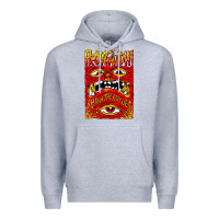 Heather Grey Kite fly Premium Hoodie - InspiraDesign