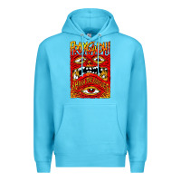 Ocean Blue Kite fly Premium Hoodie - InspiraDesign