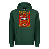 Sports Green Kite fly Premium Hoodie - InspiraDesign