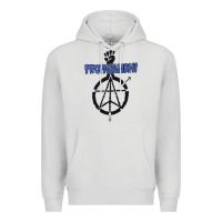 Dove Grey propagandhi Premium Hoodie - InspiraDesign