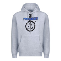 Heather Grey propagandhi Premium Hoodie - InspiraDesign