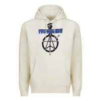 Oatmeal Heather propagandhi Premium Hoodie - InspiraDesign