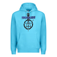 Ocean Blue propagandhi Premium Hoodie - InspiraDesign