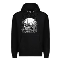 Black erfssfs Premium Hoodie - InspiraDesign
