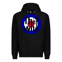Black rock and roll Premium Hoodie - InspiraDesign