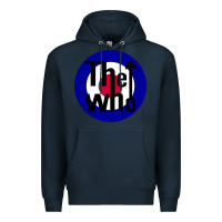 Navy rock and roll Premium Hoodie - InspiraDesign