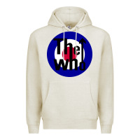 Oatmeal Heather rock and roll Premium Hoodie - InspiraDesign