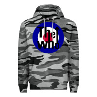 Slate Camo rock and roll Premium Hoodie - InspiraDesign