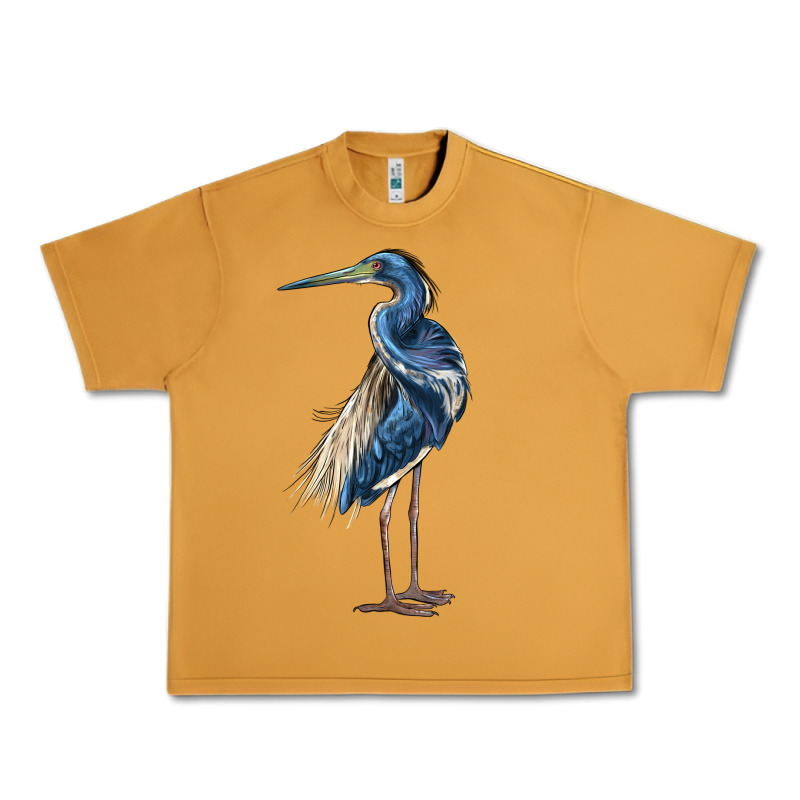 Louisiana Heron Urban Heavy Tee by LillyAllenDesigns | Teevron