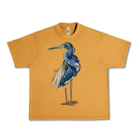 Peanut Butter Louisiana Heron Urban Heavy Tee - LillyAllenDesigns
