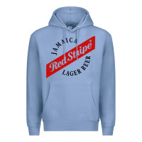 Colony Blue jamaica red stripe lager beer Premium Hoodie - InspiraDesign