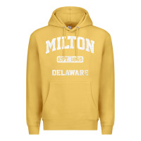 Antique Gold milton delaware de vintage state athletic style t shirt Premium Hoodie - InspiraDesign