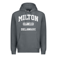 Rock milton delaware de vintage state athletic style t shirt Premium Hoodie - InspiraDesign