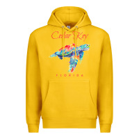 Lemon Cedar Key Florida Watercolor Sea Turtle Sweatshirt Premium Hoodie - InspiraDesign