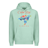 Seafoam Cedar Key Florida Watercolor Sea Turtle Sweatshirt Premium Hoodie - InspiraDesign