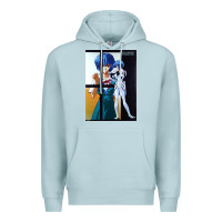 Blue Mist Neon Genesis Evangelion Rei Ayanami Premium Hoodie - InspiraDesign