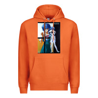 Carrot Neon Genesis Evangelion Rei Ayanami Premium Hoodie - InspiraDesign