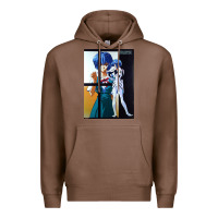 Chestnut Neon Genesis Evangelion Rei Ayanami Premium Hoodie - InspiraDesign